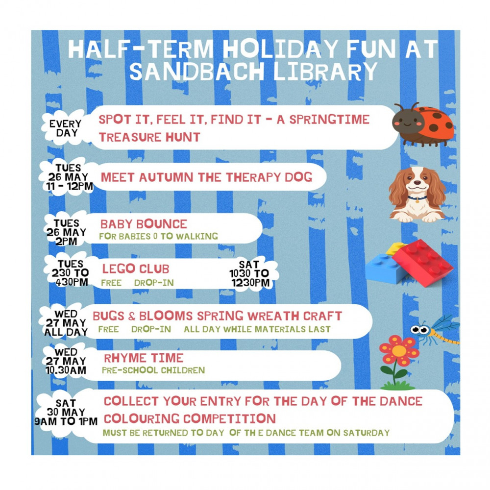 May Half-Term at Sandbach Library