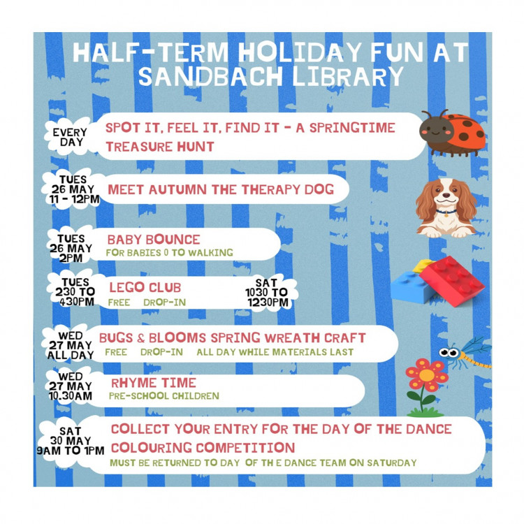 May Half-Term at Sandbach Library
