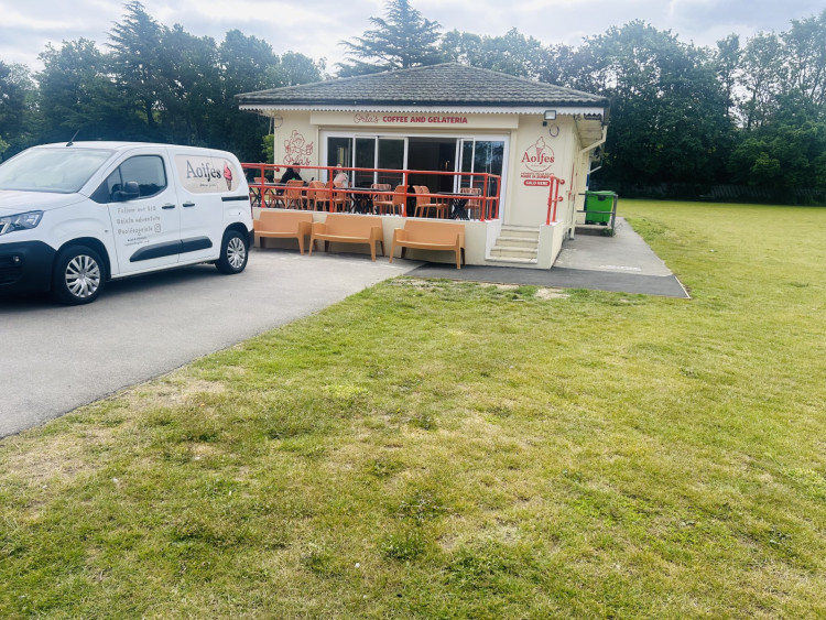 Orla's Coffee and Gelateria is located in Victoria Recreation Ground, Surbiton (Credit: Tilly O'Brien)