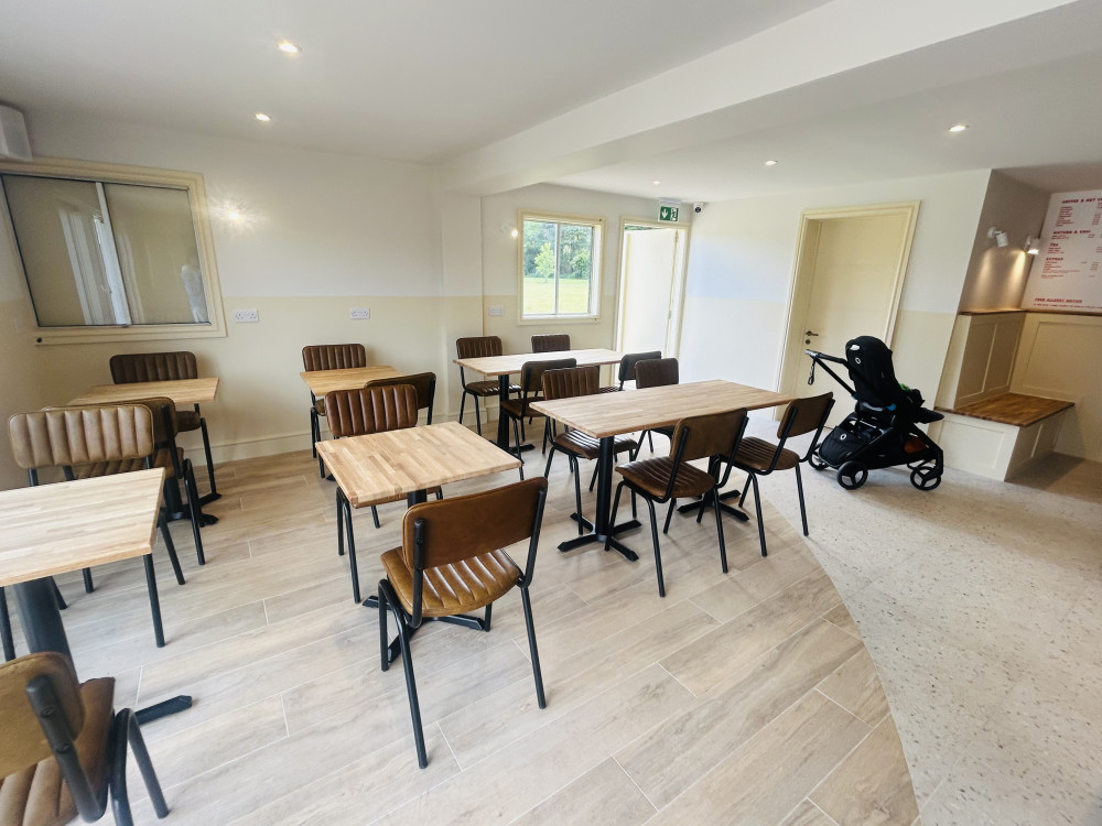 Orla’s boasts a spacious indoor seating area  (Credit: Tilly O’Brien)