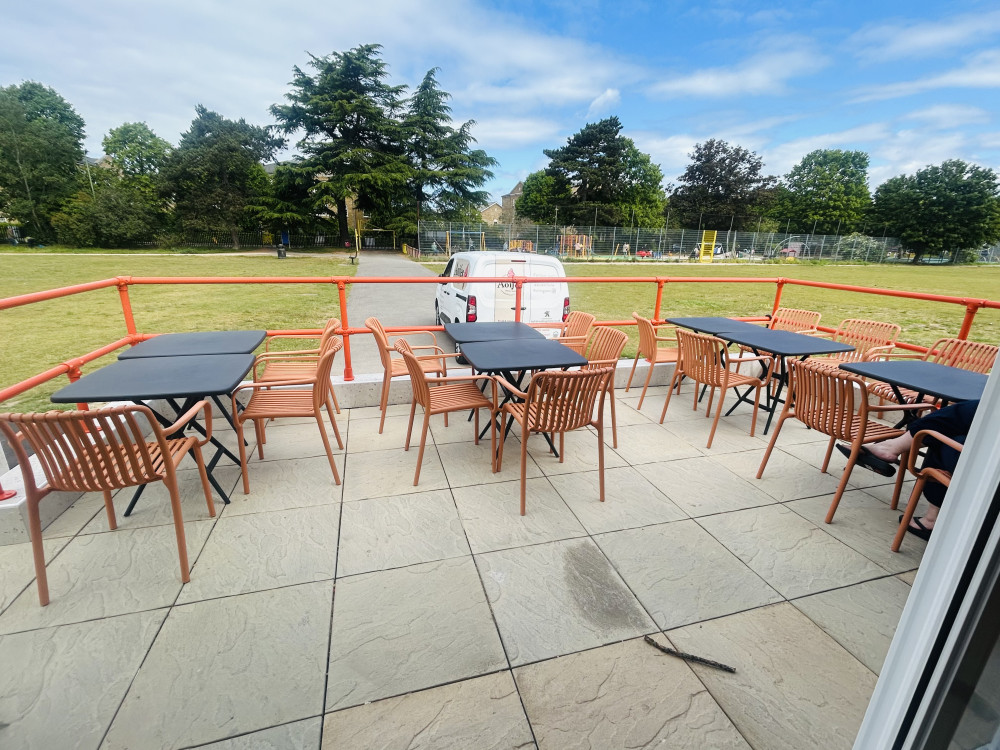 Orla’s has an outdoor seating area  (Credit: Tilly O’Brien)