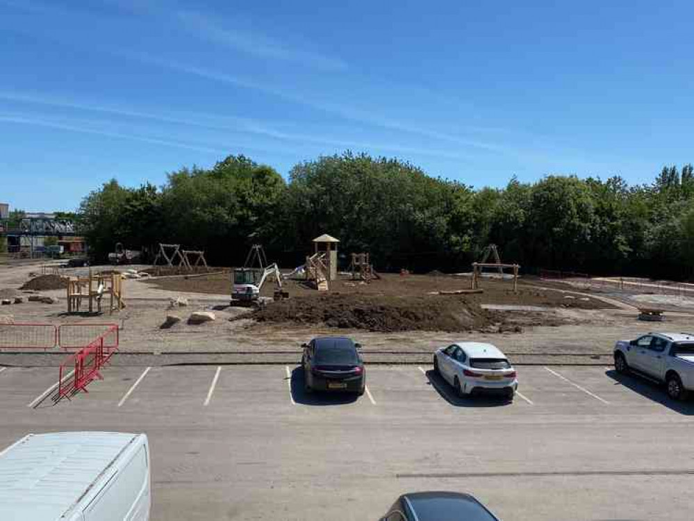 The children's play area at Snibston