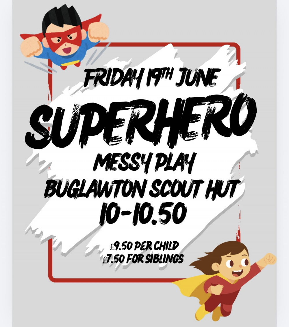 Superhero Messy Play 