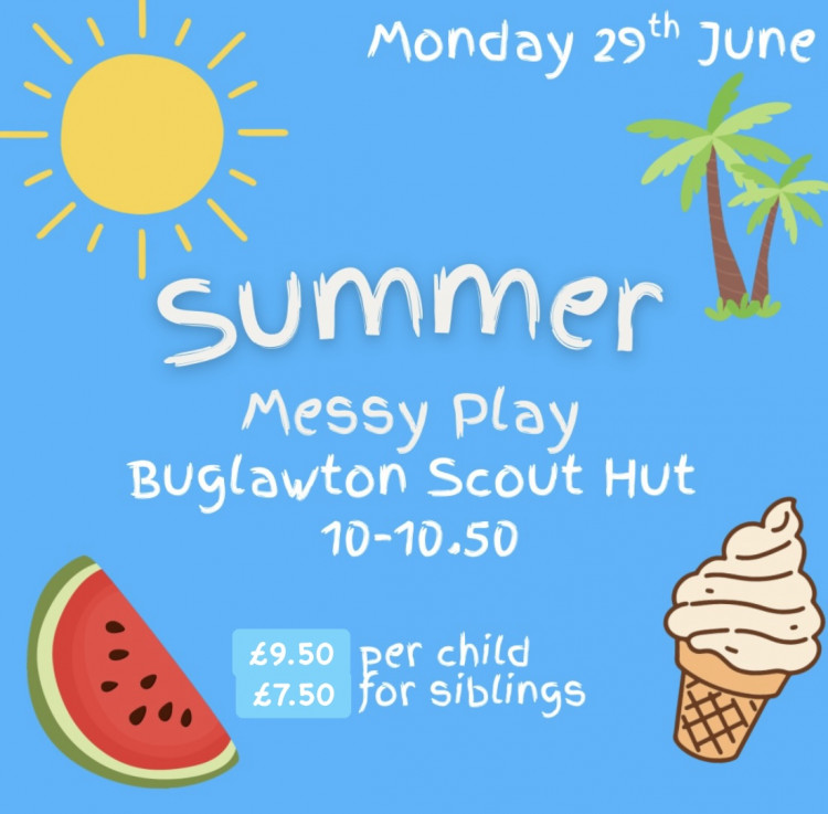 Summer Themed Messy Play