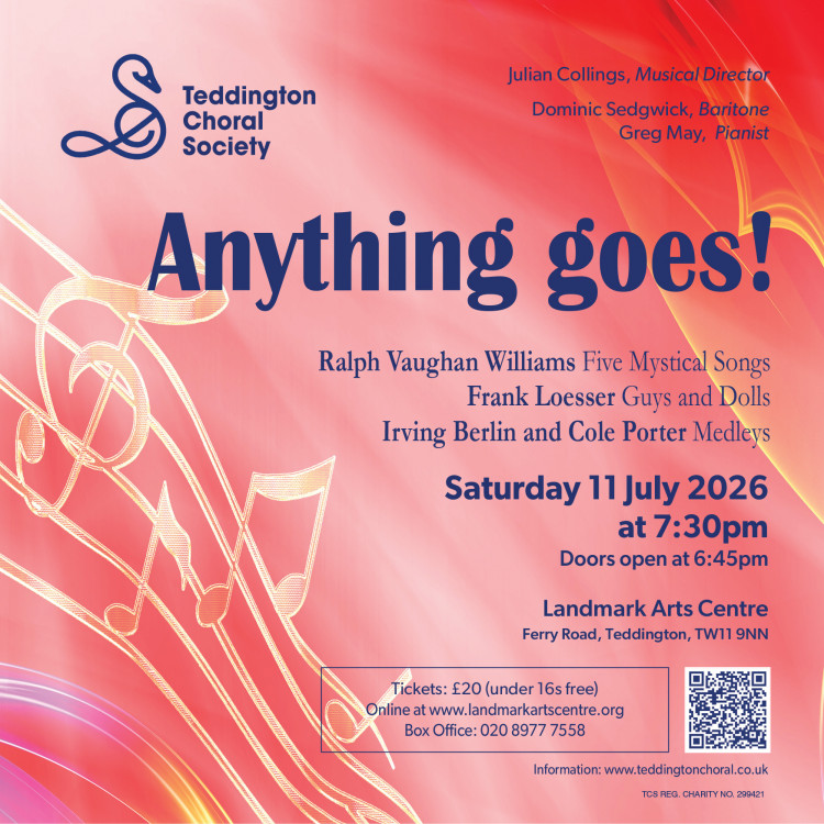 Teddington Choral Society concert: Anything goes!
