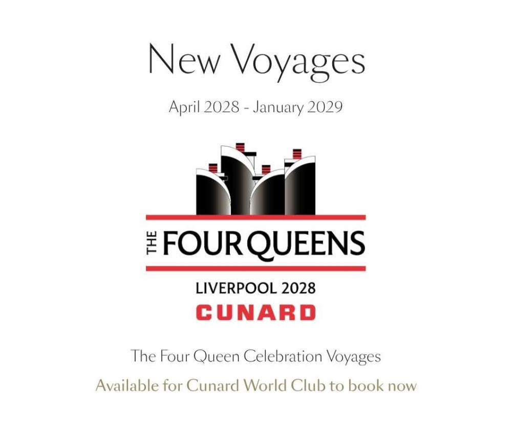 Cunard’s newest voyage collection has officially arrived at Nantwich's Global Travel & Cruise (Photo: Supplied).