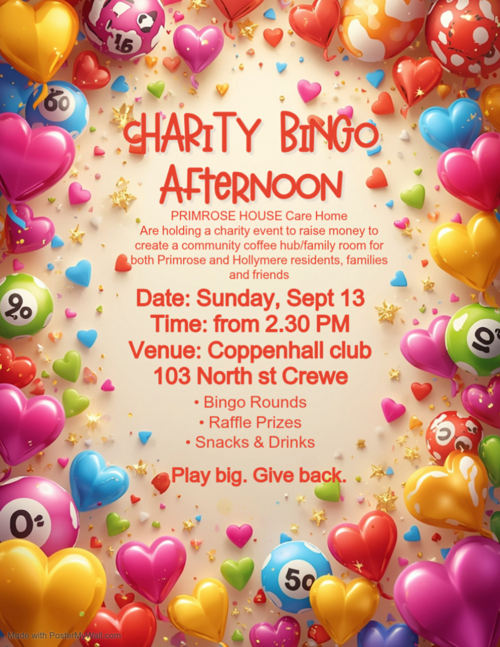 Charity Bingo Afternoon 