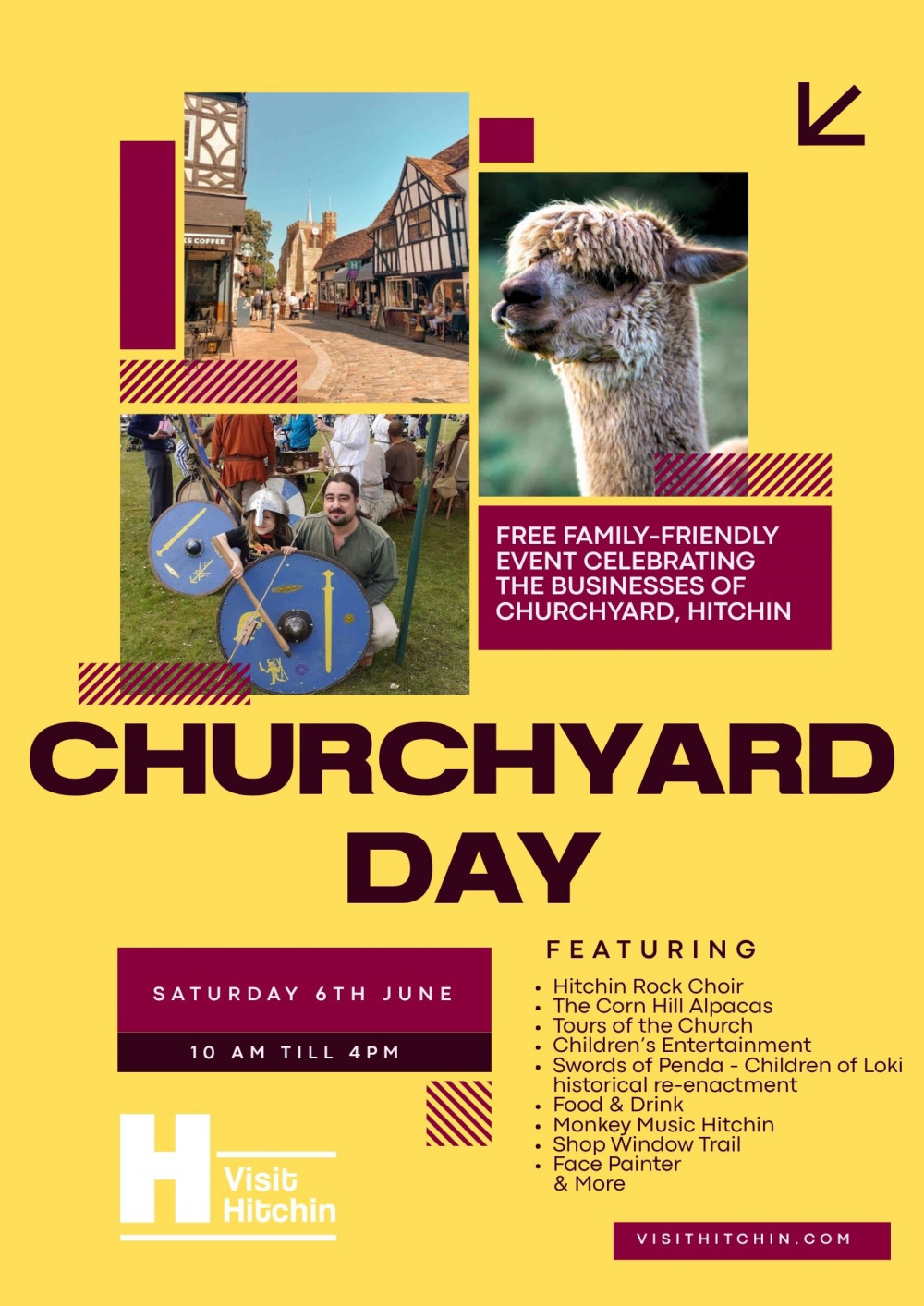 Churchyard area Day & Events 