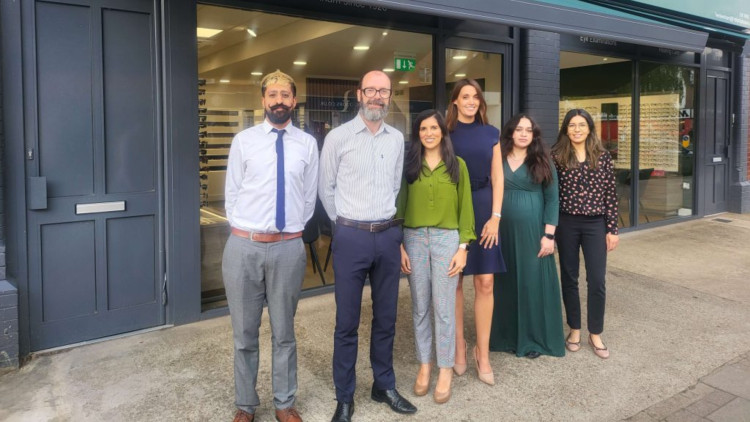 Robert Frith Optometrists is marking a century of serving the Twickenham community from its Heath Road premises with a special anniversary celebration this June (credit: Image supplied).