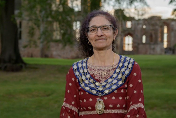 Cllr Alison Insley is the new Mayor of Kenilworth (image via Kenilworth Town Council)