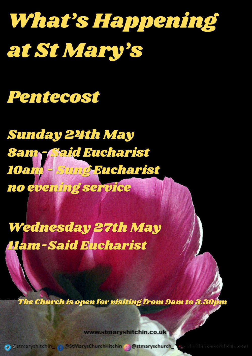 What's on at St Mary's