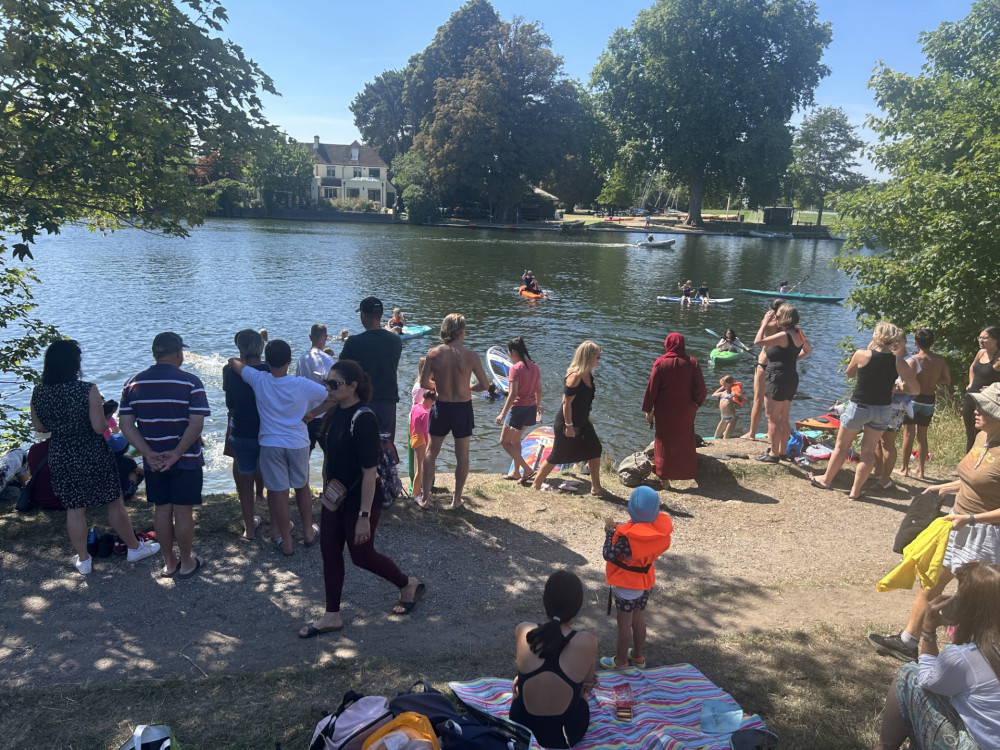 There is a growing number of people using the Thames for swimming, paddling, rowing and other water-based activity (Credit: Tilly O'Brien)