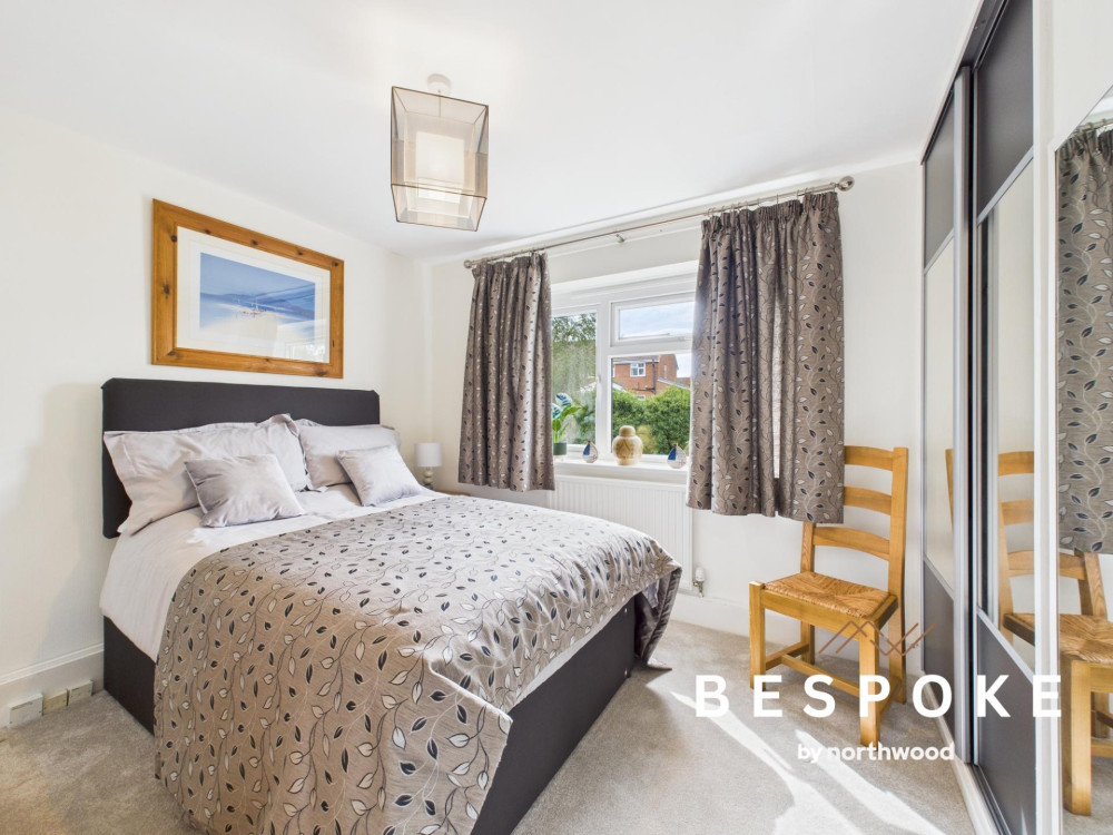 One of two double bedrooms (Credit: Bespoke by Northwood)