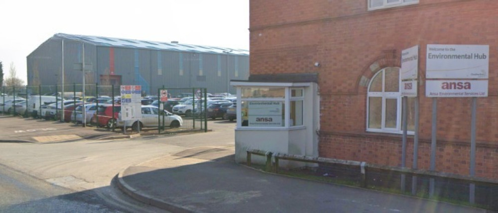 Ansa Environmental Hub, Middlewich 1 (Google) New jobs will be created at the environmental hub at Middlewich when the council introduces weekly food waste recycling (Google)