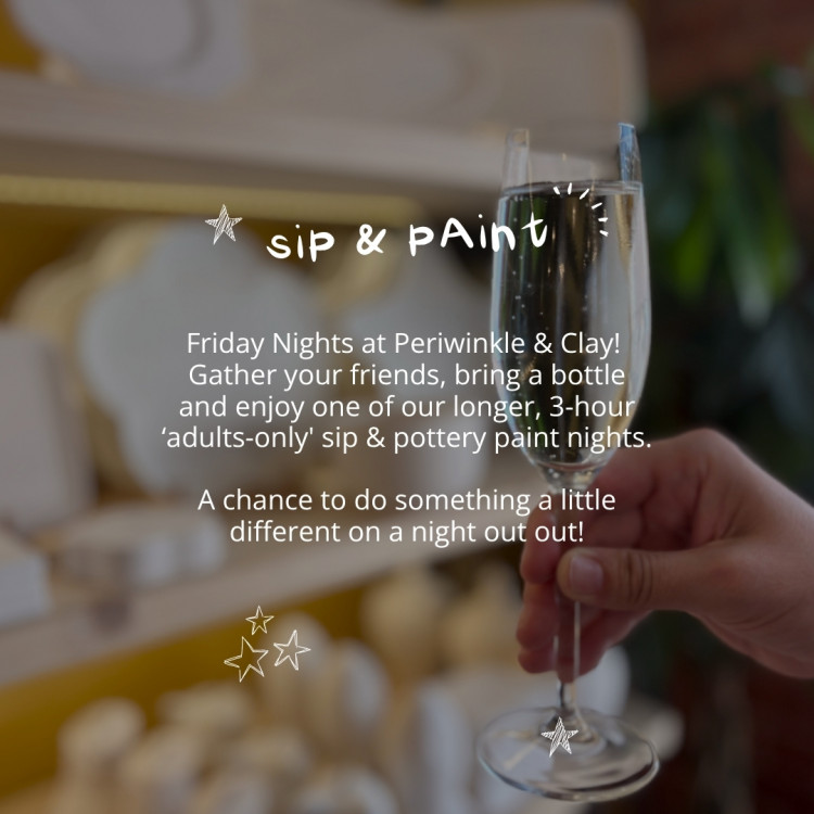 Sip & Paint at Periwinkle & Clay