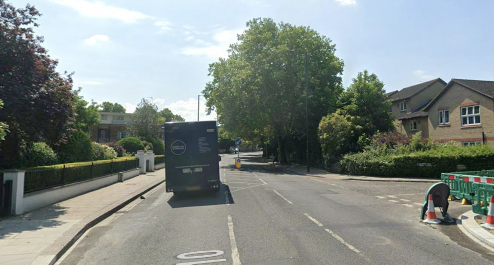 Temporary two-way traffic lights have been installed on London Road in Twickenham while Cadent Gas carries out emergency works near Berkley Court (credit: Google Maps).