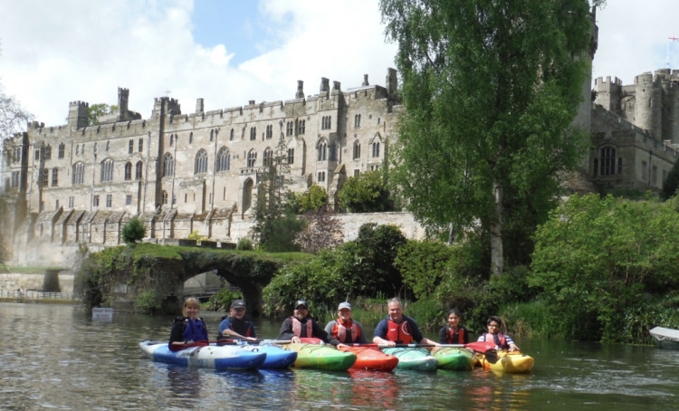 Paddlers to tackle an 18-mile charity challenge in July, raising funds for Guide Dogs for the Blind (image supplied)