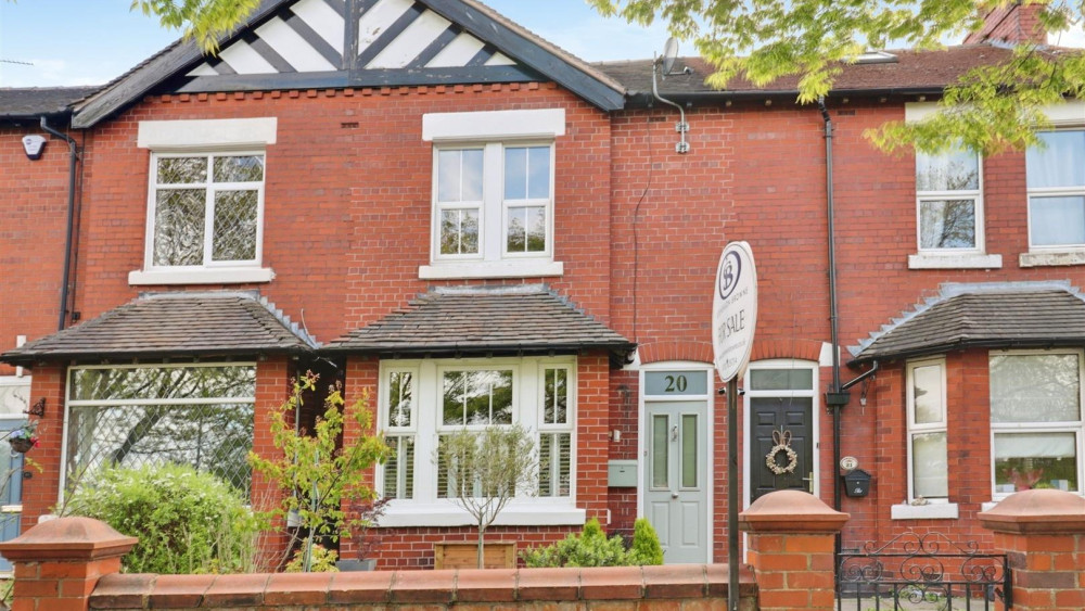 This week we are showcasing a three-bedroom house for sale in Newcastle-under-Lyme (images via Stephenson Browne)