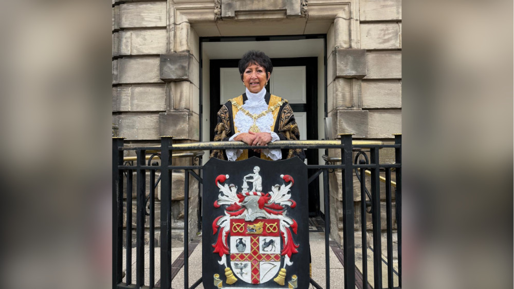 Councillor Joan Bell has officially been appointed as the new Lord Mayor of Stoke-on-Trent (image via Stoke-on-Trent City Council)