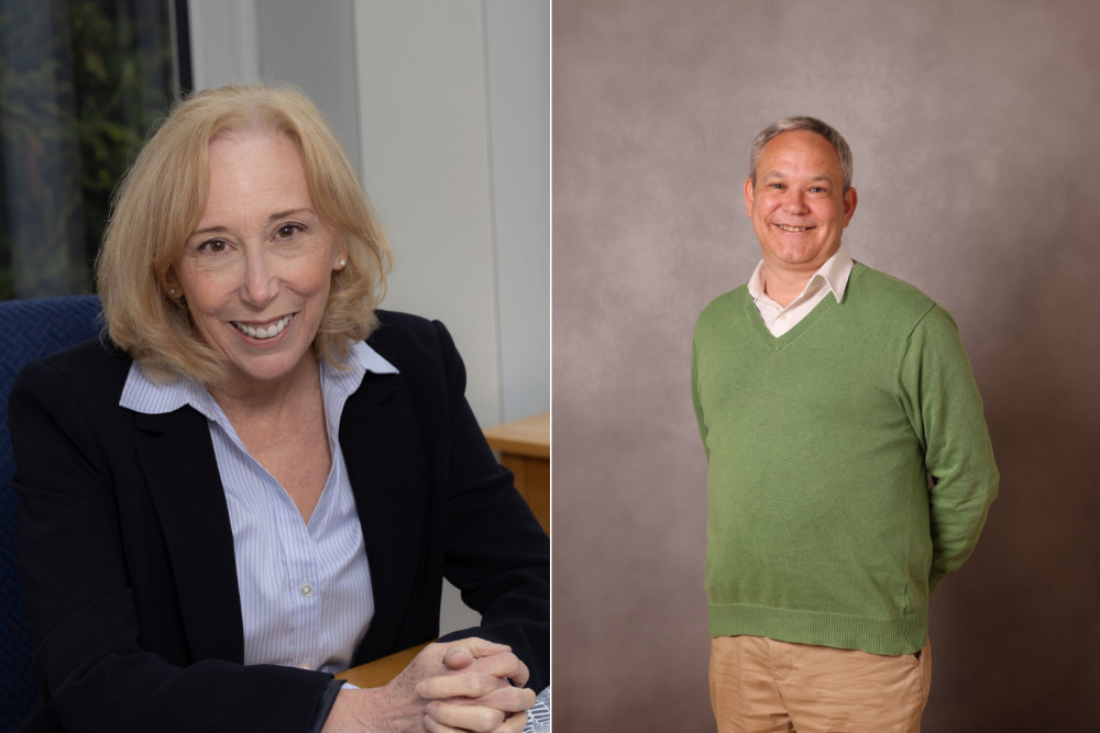 Cllr Nancy Baldwin (L) has been appointed as Richmond's new Mayor and Cllr Matthew (R) has been appointed as Deputy Mayor for 2026/27 (Credit: Richmond Council)