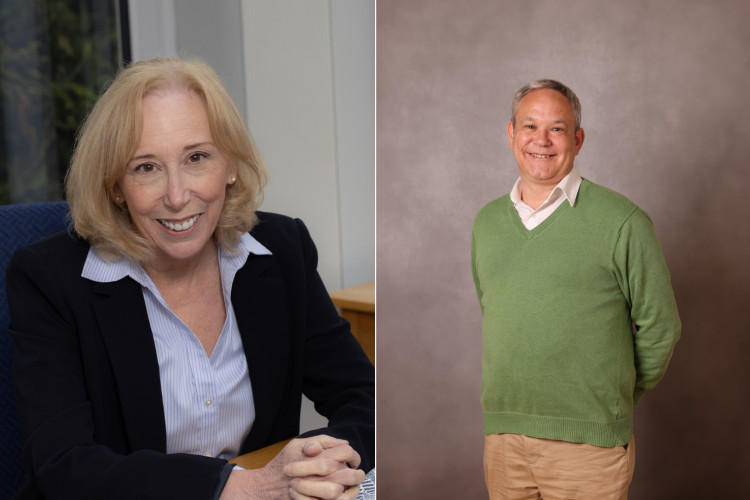 Cllr Nancy Baldwin (L) has been appointed as Richmond's new Mayor and Cllr Matthew (R) has been appointed as Deputy Mayor for 2026/27 (Credit: Richmond Council)