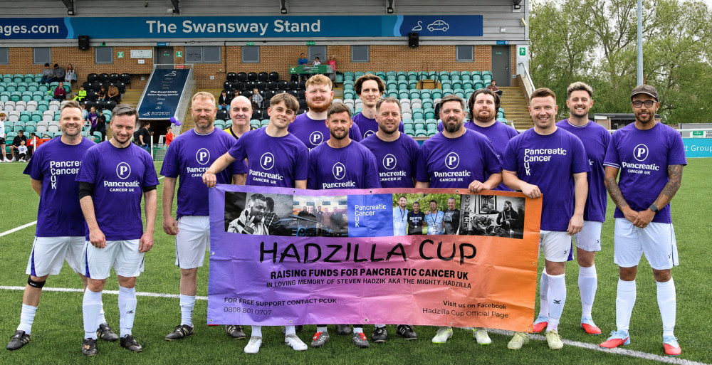 The Hadzilla Cup charity football match returned to Nantwich with another hugely successful day, raising £8,400 for Pancreatic Cancer UK (Photo: Neil Workman).