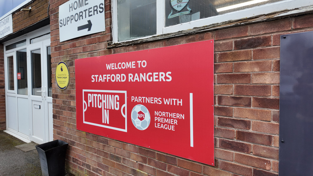 Do you support Stafford Rangers? (image via Livia Gregor)