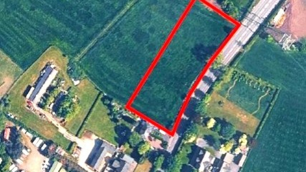 Goodland Estate Ltd has applied for permission in principle for six detached houses on land adjacent to 283 Crewe Road (Photo: CEC Planning).