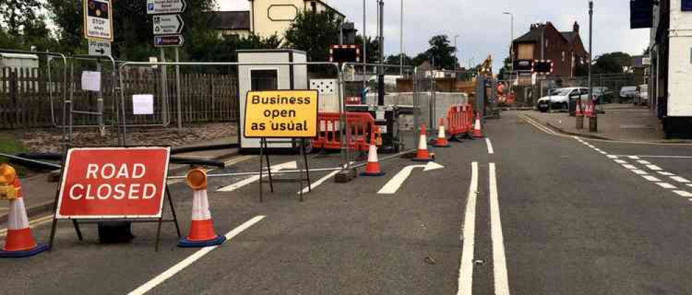 The disruption in Hotel Street is was finished by Sunday evening