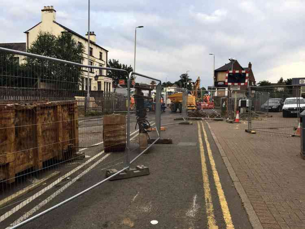 Network Rail has apologised to residents and local businesses