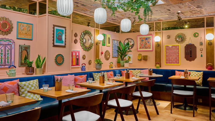 Cinnamon Bazaar Richmond is serving a reduced price menu from 26 May to 7 June (credit: Cinnamon Collection).