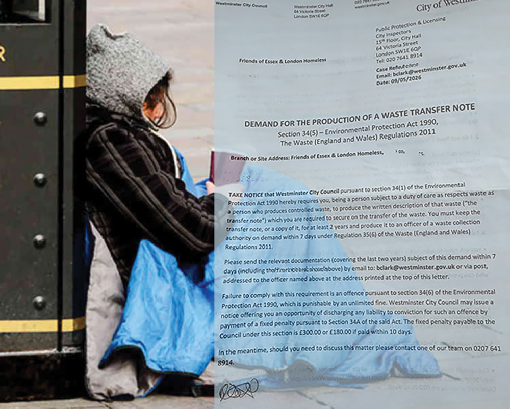 Bureaucracy could put a charity's future help for homeless in jeopardy.