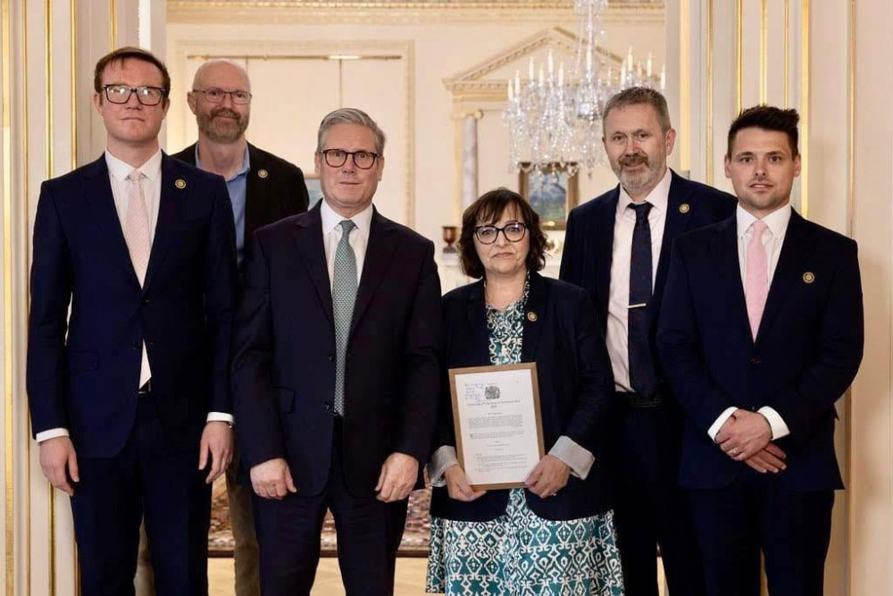 Keir Starmer and Tim Roca have praised the efforts of Figen Murray on the ninth anniversary of the Manchester Arena bombing (Credit: Tim Roca)