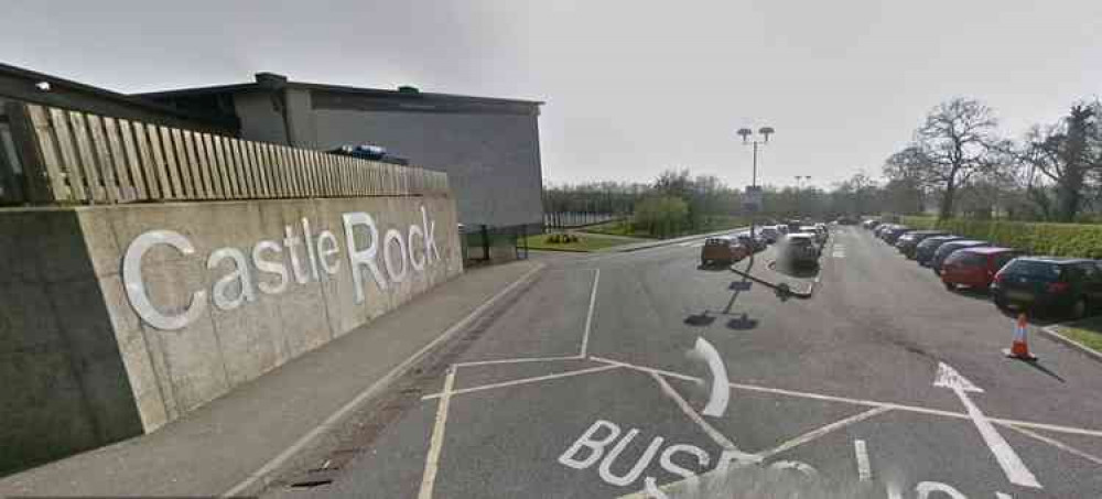 Castle Rock School's library was a target for conspiracy theorists. Photo: Instantstreetview.com