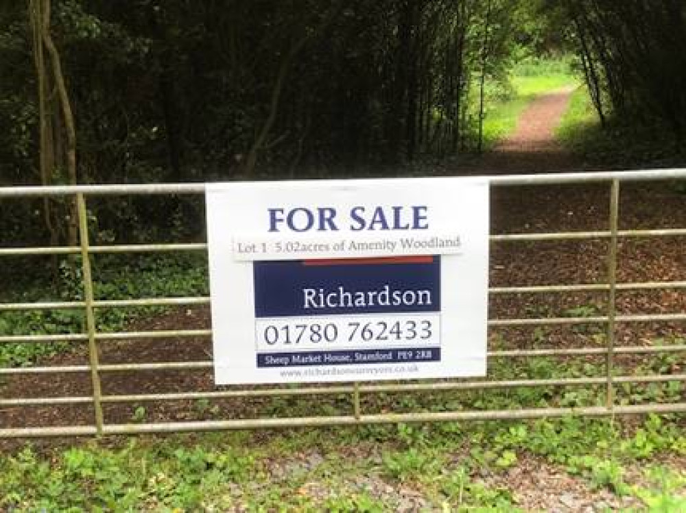 Woodland is up for sale