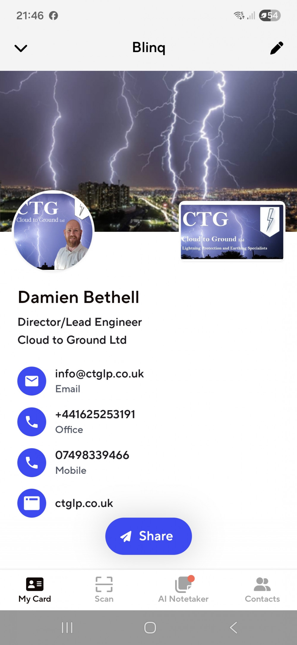 Cloud to Ground Ltd 