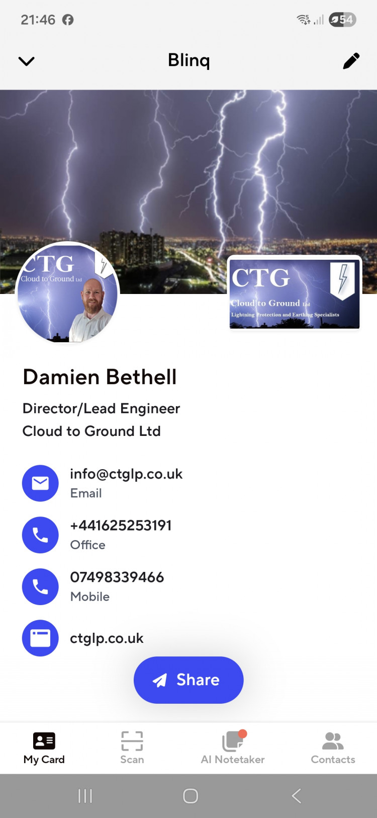 Cloud to Ground Ltd 