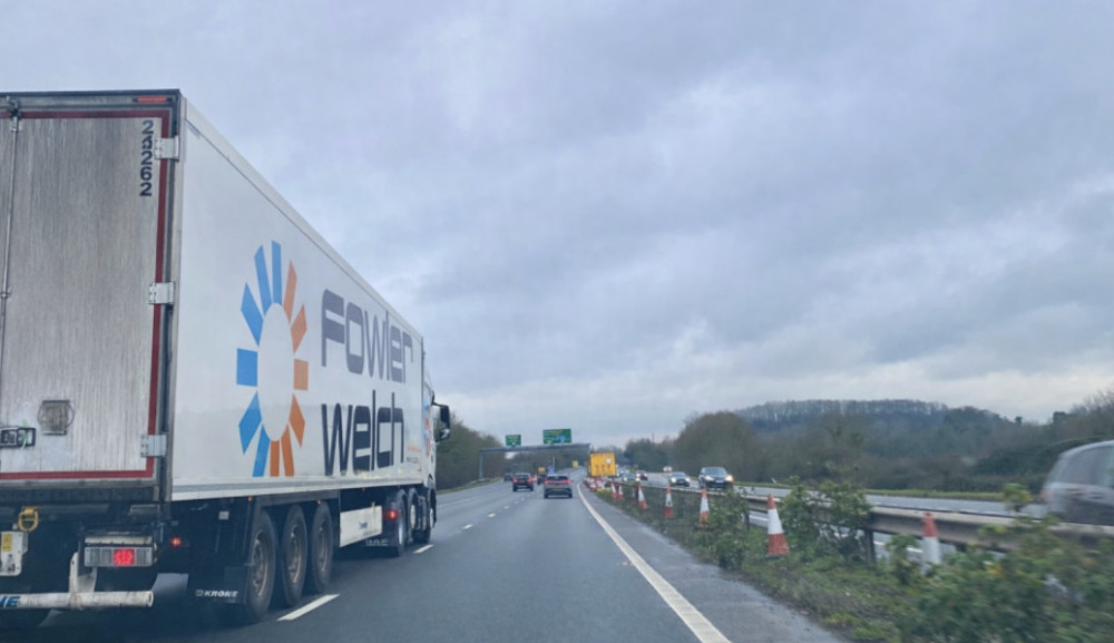 A crash has led to partial lane closures on the A46 between Stanks Island and Gaveston Junction (image via Nub News)