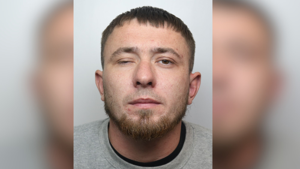 David Barker was sentenced to seven years and four months at Stoke-on-Trent Crown Court (image via Staffordshire Police)