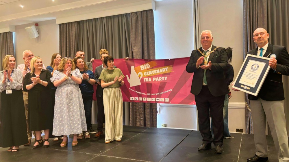 The Big Centenary Tea Party will be brought back to life at Stoke Minster exhibition (image via Nub News)