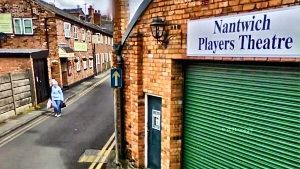 Love Lane is closed from the outside of Nantwich Players Theatre to the junction of Pillory Street until Tuesday 2 June (Photo: Google).