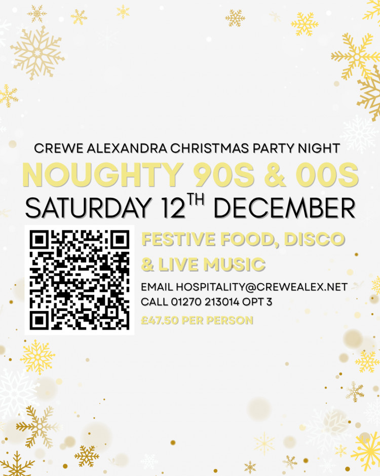 Noughty 90s & 00s - CAFC Christmas Party Night
