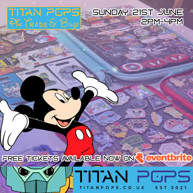 Titan Pops Disney Pin Buy & Trade