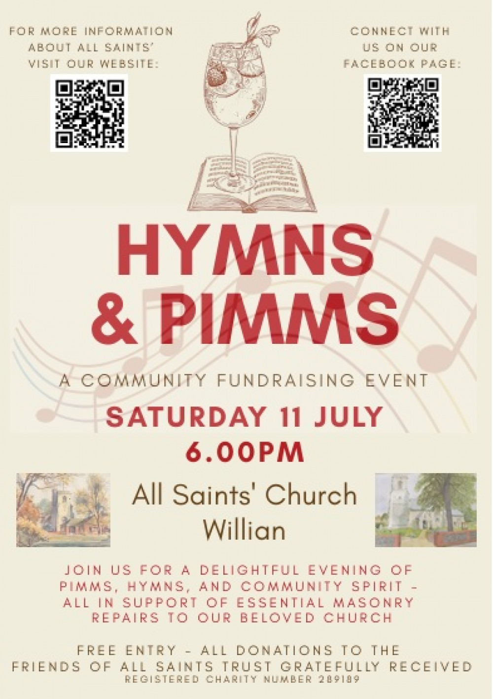 Hymns & Pimms