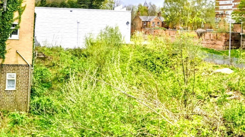 Cheshire East has confirmed it owns forgotten land in Crewe town centre, once used for the old Crewe to Chester railway line (Photo: Ryan Parker).
