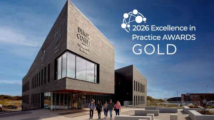 The Staffordshire Cyber Resilience Programme has won a Gold Award at the 2026 EFMD Excellence in Practice Awards (image via Keele University)