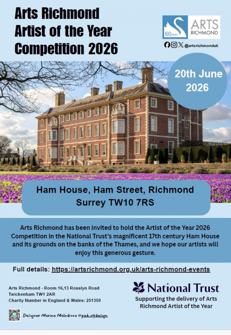Arts Richmond's Artist of the Year 2026