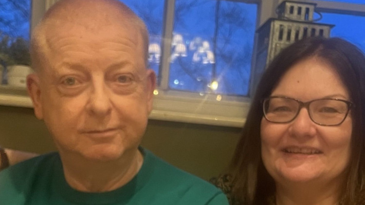 The couple have been together since the late 1980s (image via Lynn)