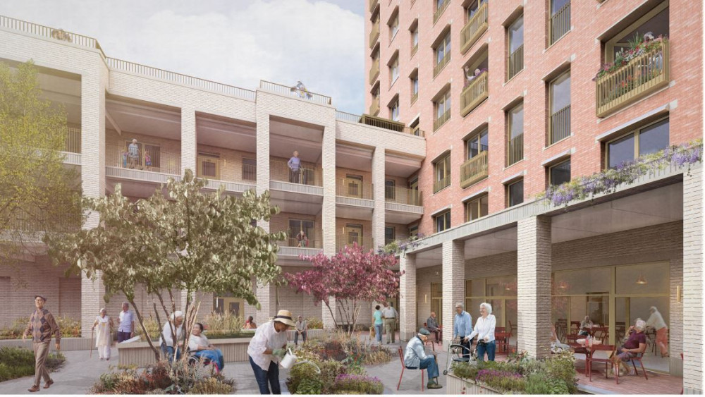 How the site might be developed.,