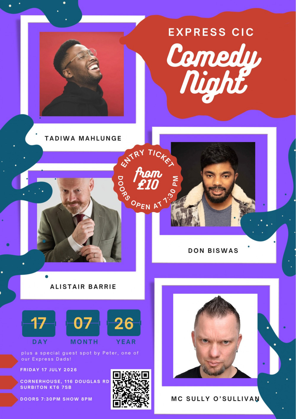 Express CIC Comedy Night 